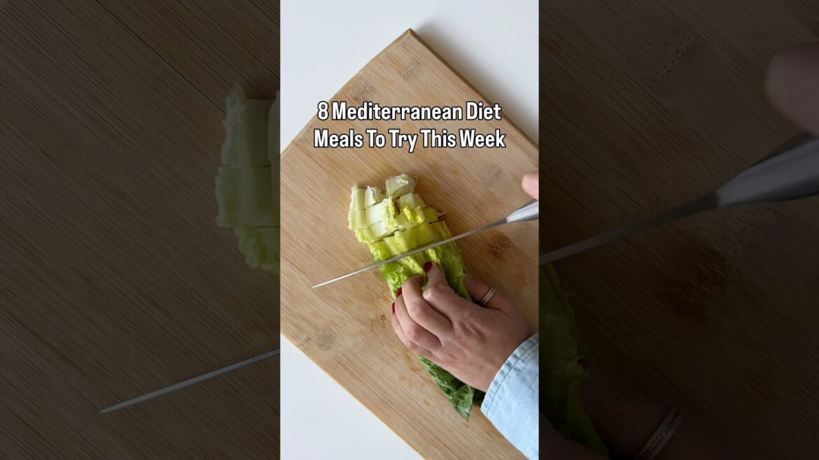 8 Mediterranean Diet Healthy Meals To Try This Week #healthyeating