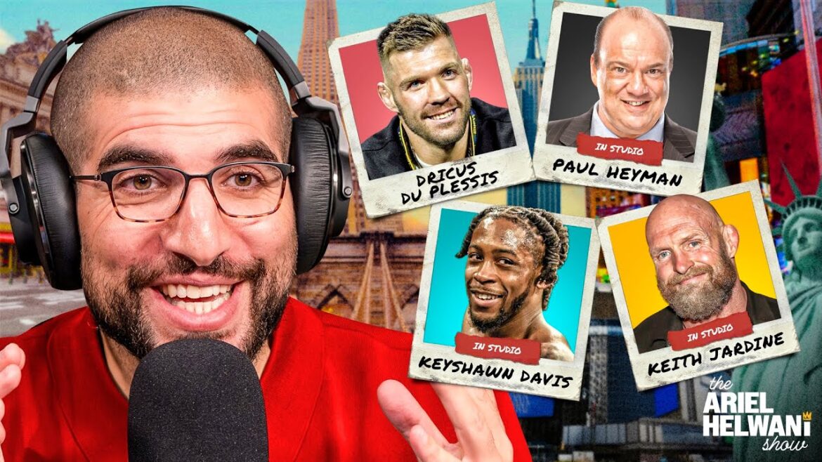 Dricus du Plessis, Plus, Paul Heyman, Keyshawn Davis, and Keith Jardine ALL IN STUDIO, OTN | 8/6/25 Dricus du Plessis, Plus, Paul Heyman, Keyshawn Davis, and Keith Jardine ALL IN STUDIO, OTN | 8/6/25