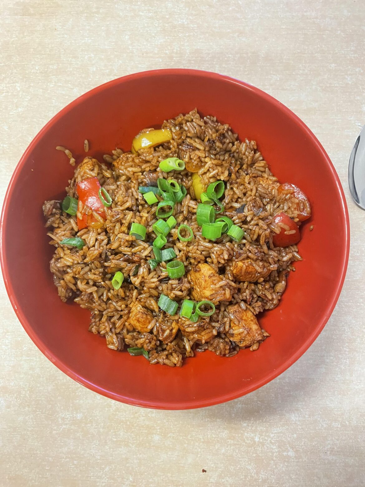 Made some fried rice :)