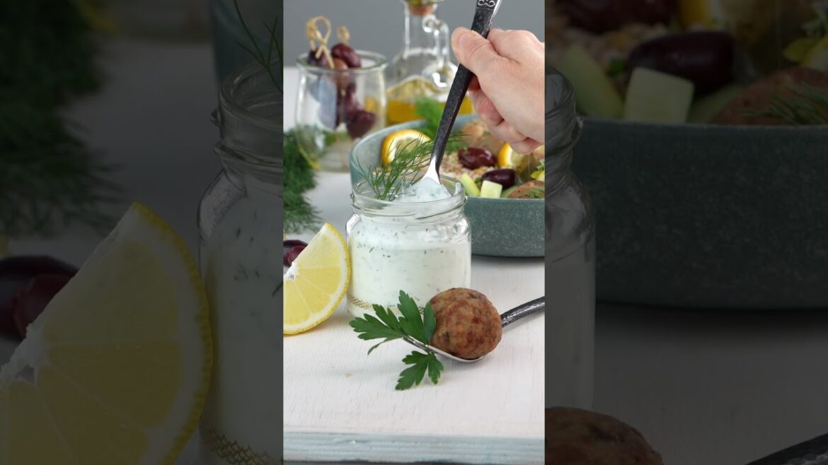 This Easy Greek Dip Will WOW Your Friends! #recipe