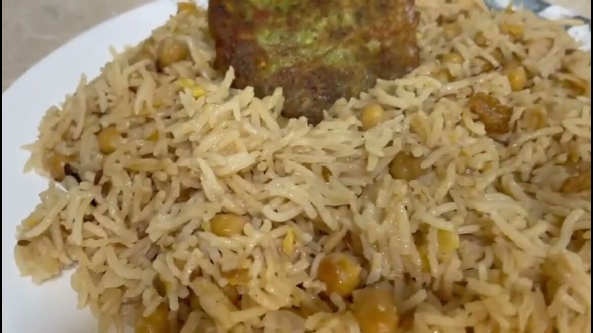 Delicious Chana Pulao | Perfect Chana Pulao for Lunch & Dinner| Crispy Lentil & Chickpea Kebabs