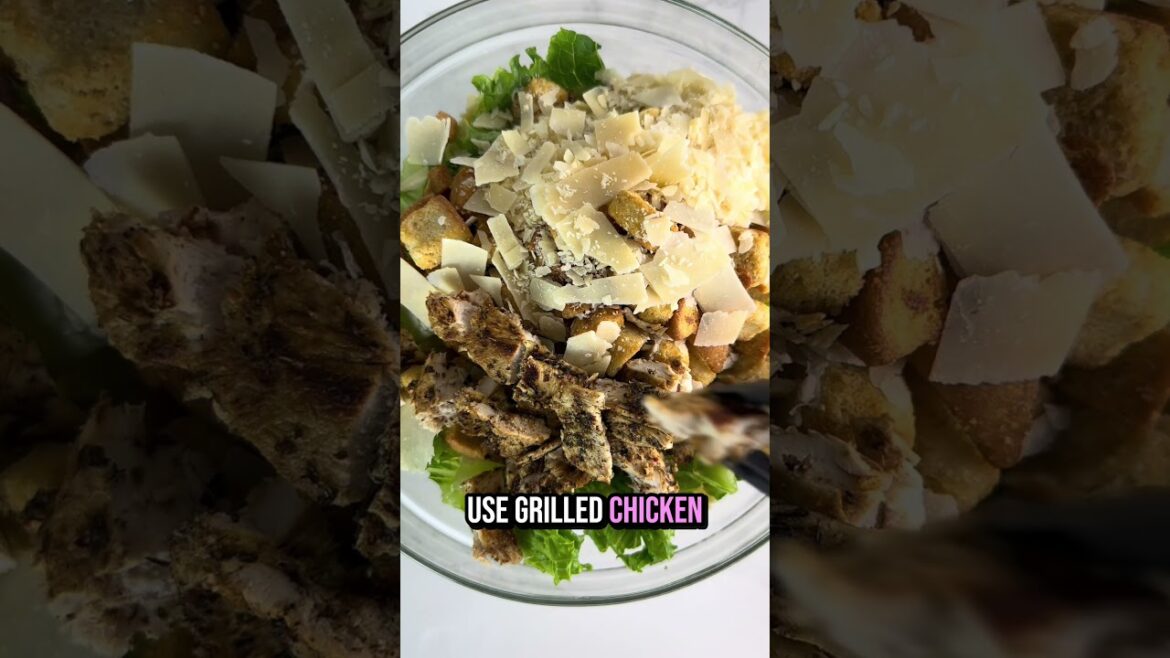 Chicken Caesar Pasta Salad Recipe