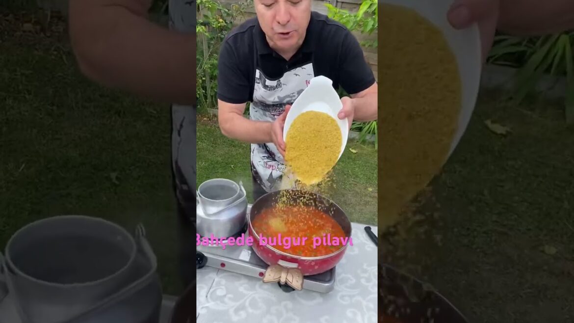 Bahçede bulgur pilavı #food #pratiktatlitarifleri #recipe #tarif #pratiktarifler #sohbetlitarifler