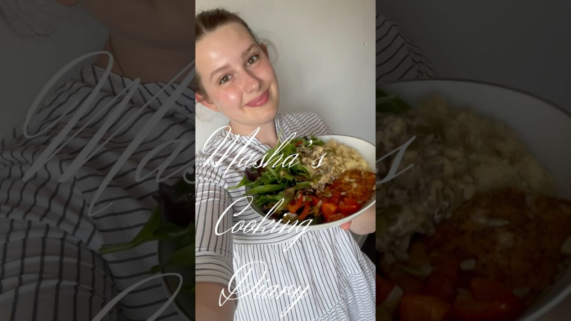 Couscous bowl with salmon, roasted vegetables, mushrooms and salad #cookingchannel #cooking #lunch Couscous bowl with salmon, roasted vegetables, mushrooms and salad #cookingchannel #cooking #lunch