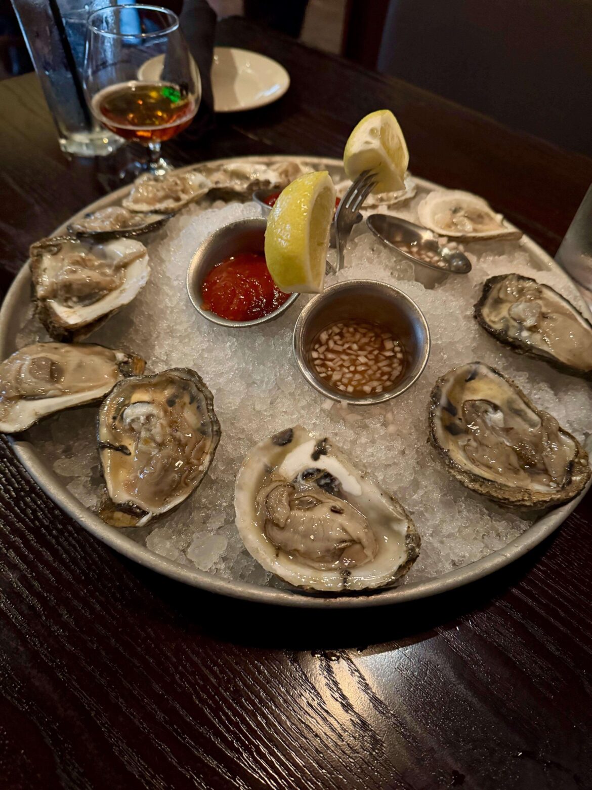 I tried oysters for the first time