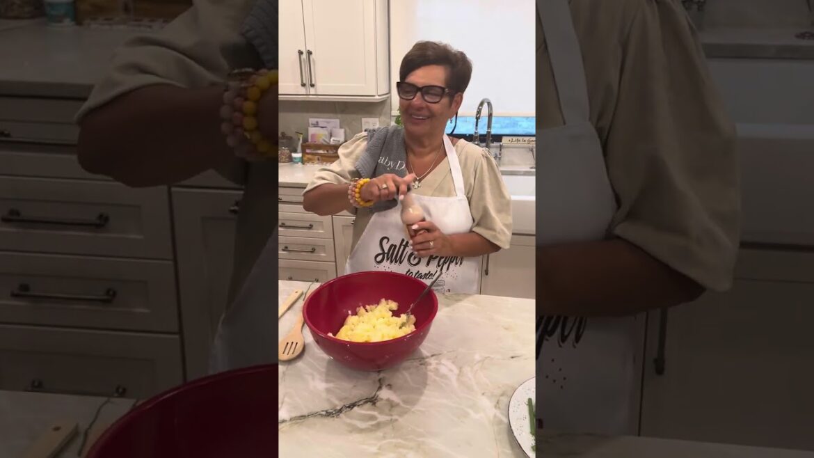 String bean and potato salad! Great for the summer!