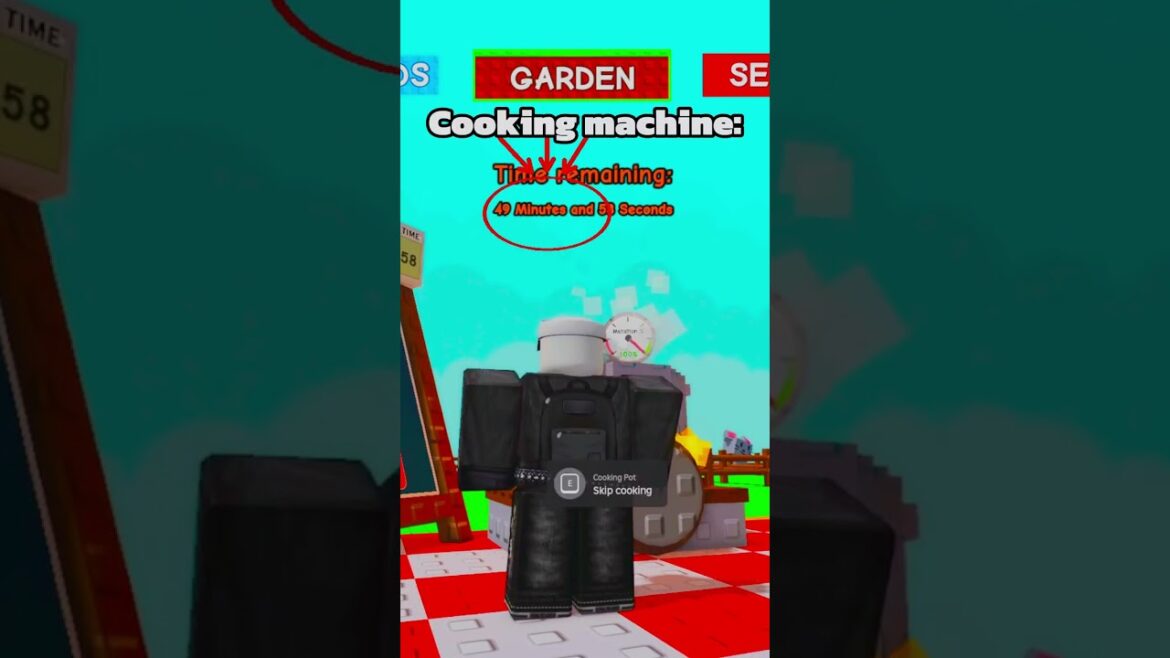 Grow A Garden cooking machine #roblox #growagarden Grow A Garden cooking machine #roblox #growagarden