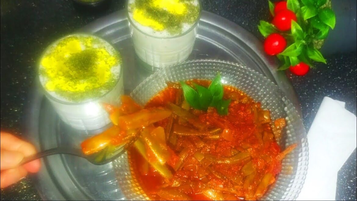Green Bean Dish (Yeşil Fasuliye Yemek) &(cacIk) "jah_jik" is a delicious Turkish recipe#dailyrecipe