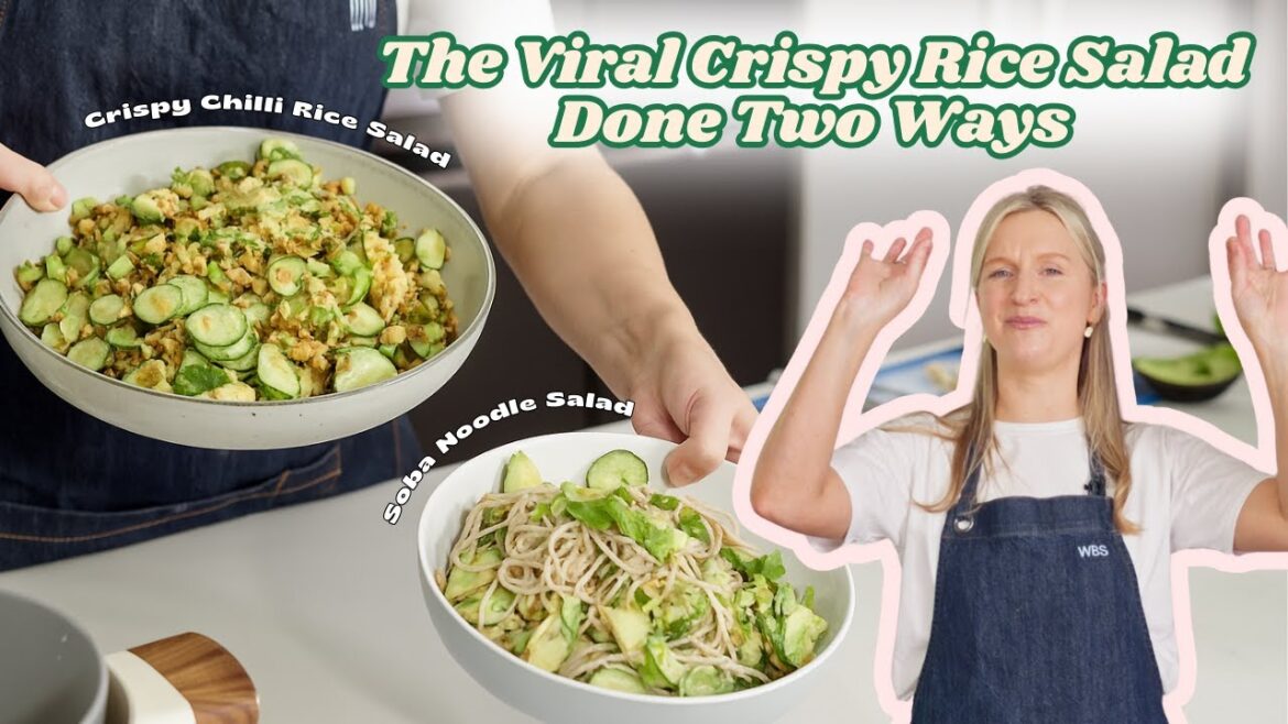 The Viral Crispy Rice Salad | Done Two Ways