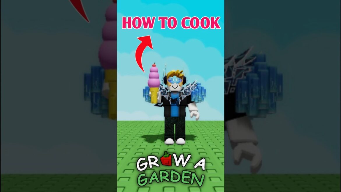 How To Cook Food Items In Grow A Garden | Roblox