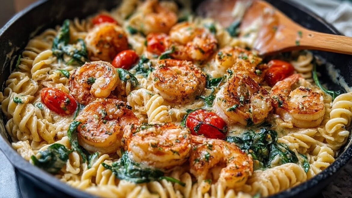 The BEST Easy Shrimp Pasta | Creamy Garlic Parmesan Dinner in 30 Minutes! The BEST Easy Shrimp Pasta | Creamy Garlic Parmesan Dinner in 30 Minutes!