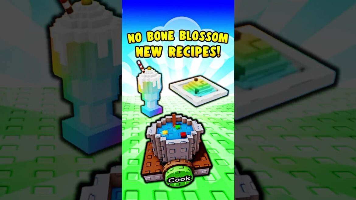 NEW RECIPES With NO BONE BLOSSOM in GROW A GARDEN COOKING EVENT! #roblox #growagarden *NEW* RECIPES With NO BONE BLOSSOM in GROW A GARDEN COOKING EVENT! #roblox #growagarden