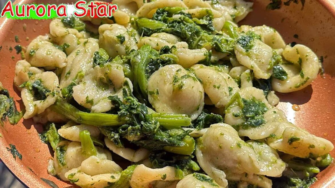 Ricetta: Orecchiette pugliesi fatte in casa con cime di rapa! Cime di rapa surgelate e pasta fresca Ricetta: Orecchiette pugliesi fatte in casa con cime di rapa! Cime di rapa surgelate e pasta fresca