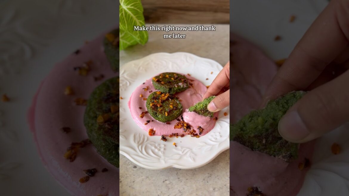 Lentil Fritters + Beetroot Dip perfect for your lunch