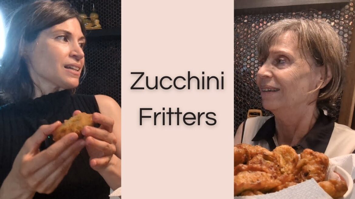 Zucchini fritters Calabrian style Zucchini fritters Calabrian style