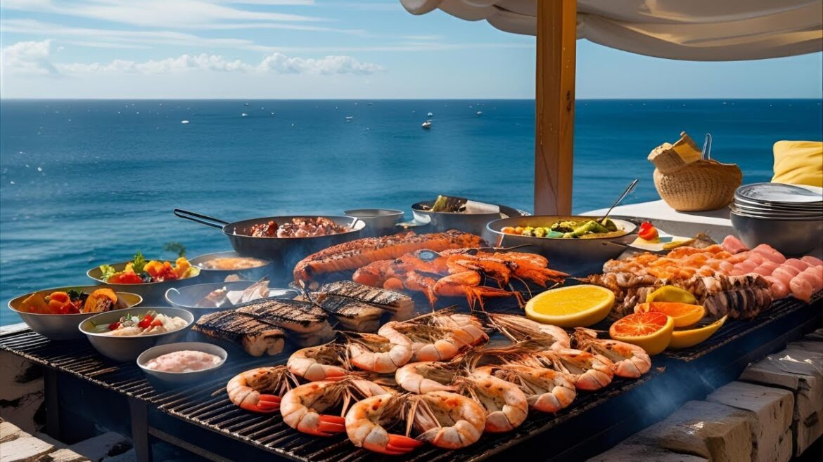Portuguese Summer BBQ: Grilled Seafood & More!