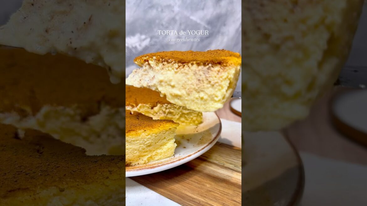 TORTA de YOGUR 3 ingredientes! #sinazucar #recetasfaciles #recetassaludables #cheesecake #yogurt TORTA de YOGUR 3 ingredientes! #sinazucar #recetasfaciles #recetassaludables #cheesecake #yogurt