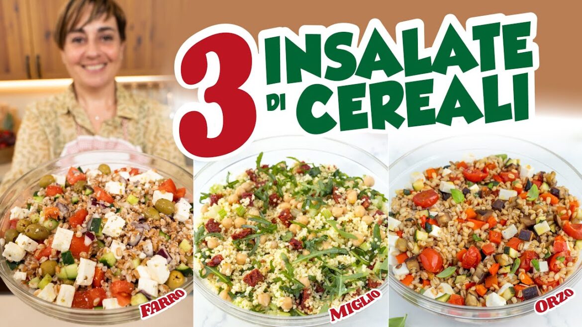 3 INSALATE DI CEREALI Ricetta Facile – Fatto in Casa da Benedetta 3 INSALATE DI CEREALI Ricetta Facile - Fatto in Casa da Benedetta