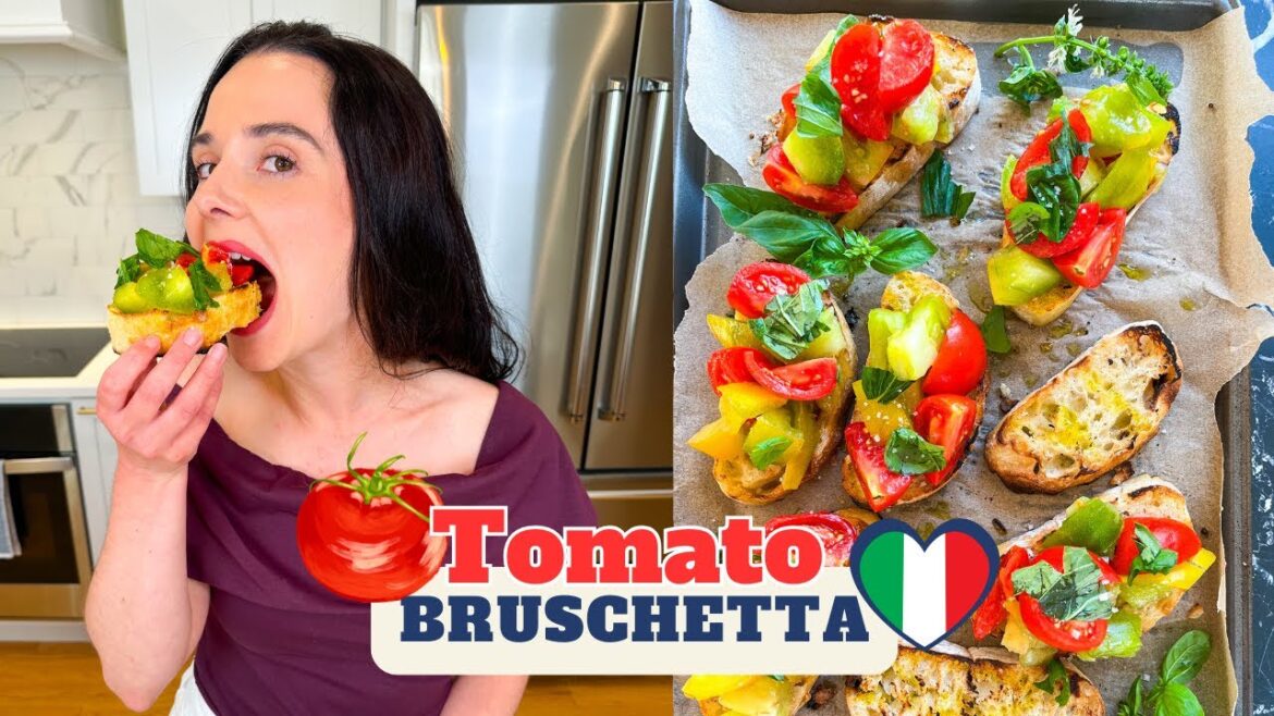 Authentic Italian Bruschetta Recipe Authentic Italian Bruschetta Recipe