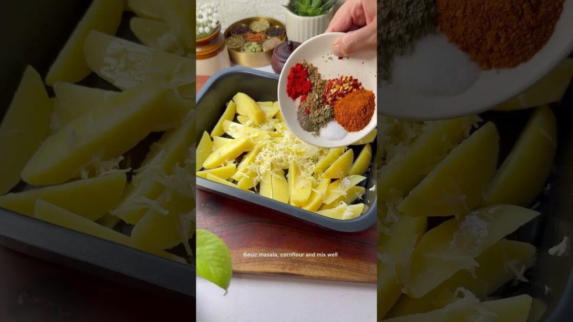 Crispy Potato Wedges Recipe  | Made in the Nutricook Air Fryer Slim | Easy Recipe | Perfect Snack