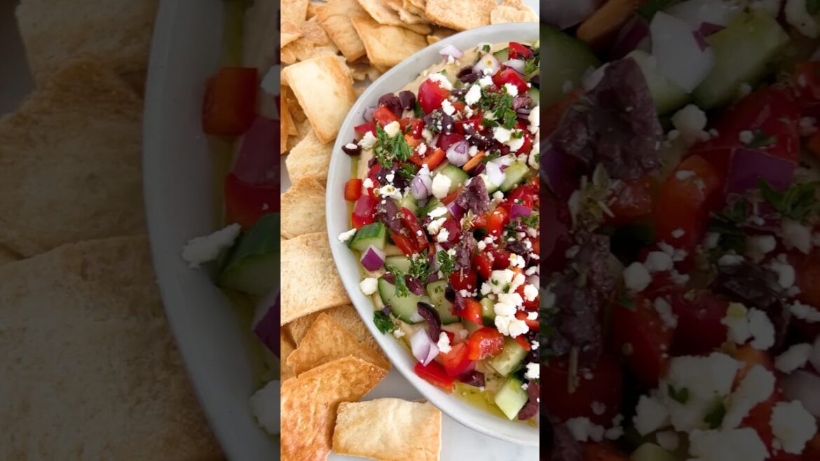 fresh and simple 5-layer Greek dip fresh and simple 5-layer Greek dip