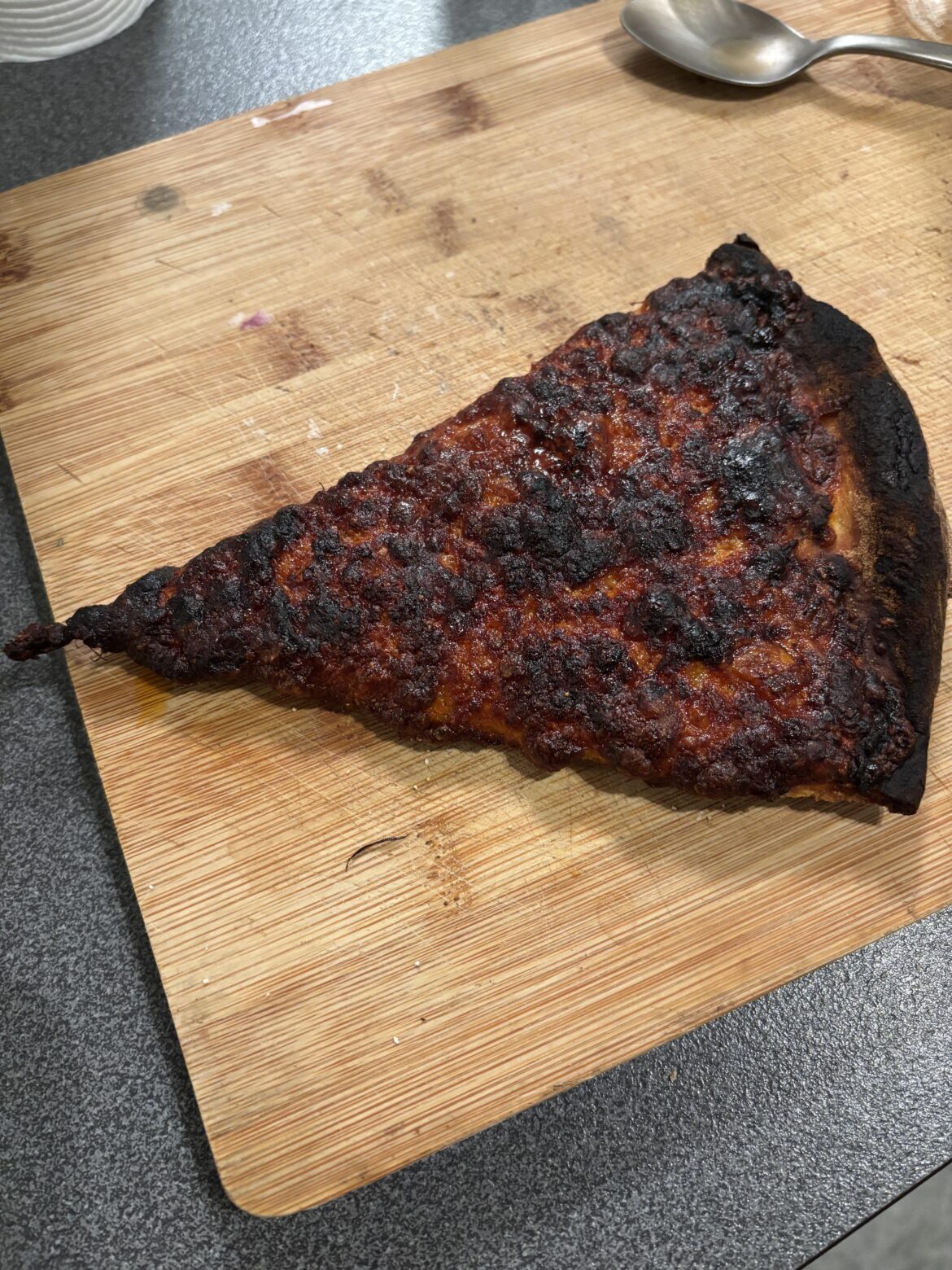 Never put last night’s slice under the grill and then ‘quickly’ go check Reddit