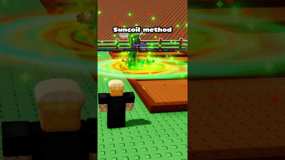 The Suncoil method still works in Grow A Garden #growagarden #roblox