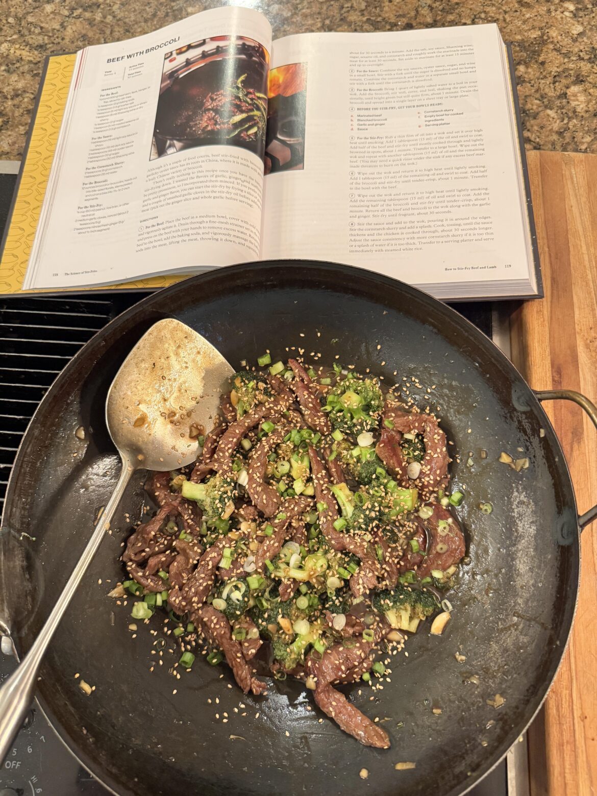 Kenji’s The Wok, Beef with Broccoli