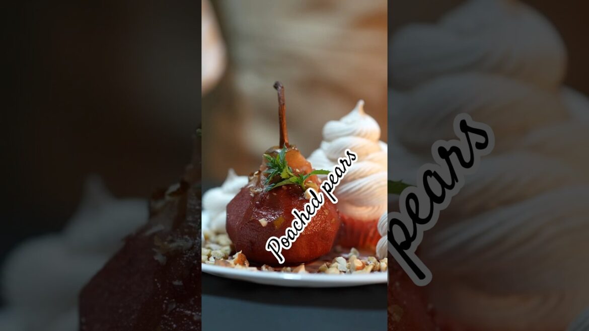 French Elegance: Red Wine Poached Pears #dessert #pears #wine #cooking #recipe French Elegance: Red Wine Poached Pears #dessert #pears #wine #cooking #recipe