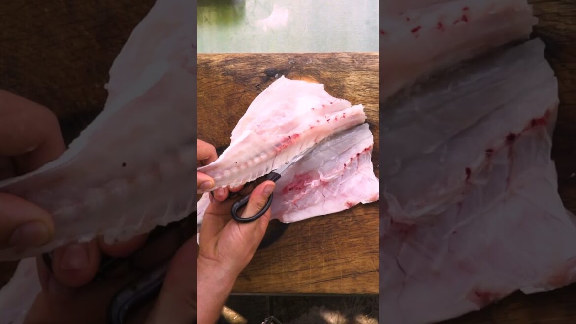 Grilled Sea Bass, Courgettes, Garlic & Chilli #foodyouwanttoeat