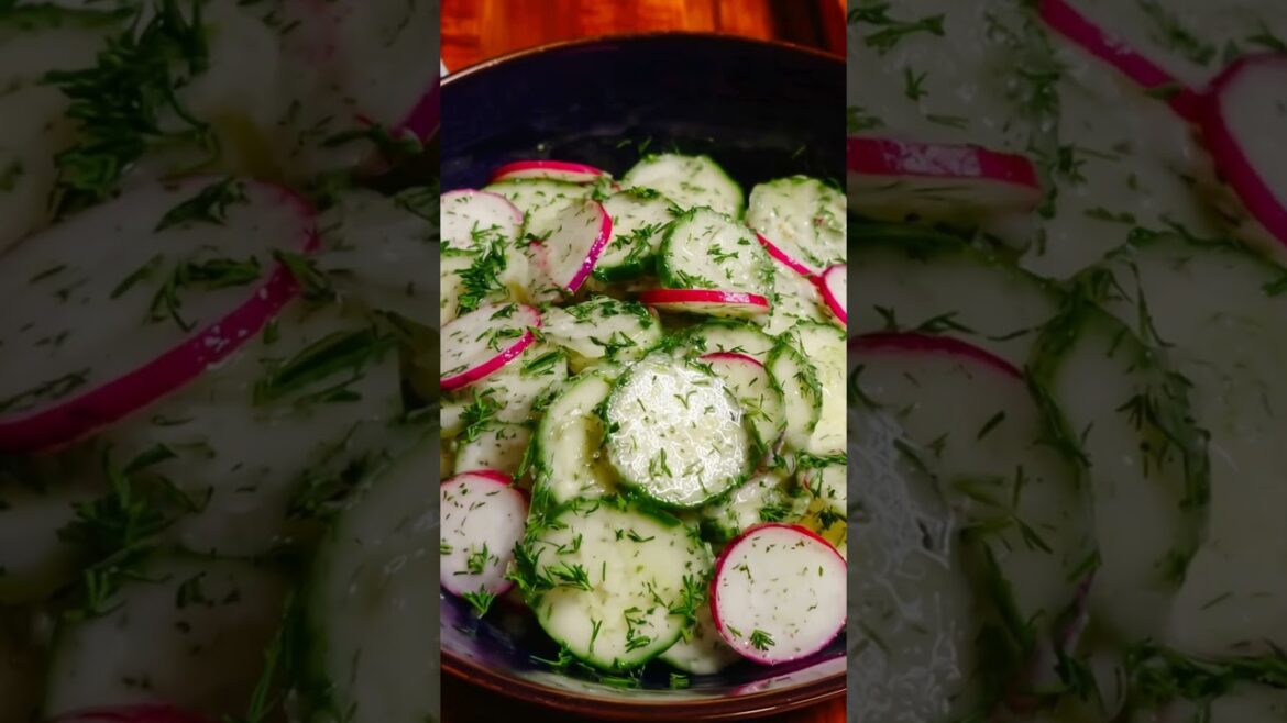 The Easiest Mediterranean Cucumber Salad (10-Minute Recipe!)
