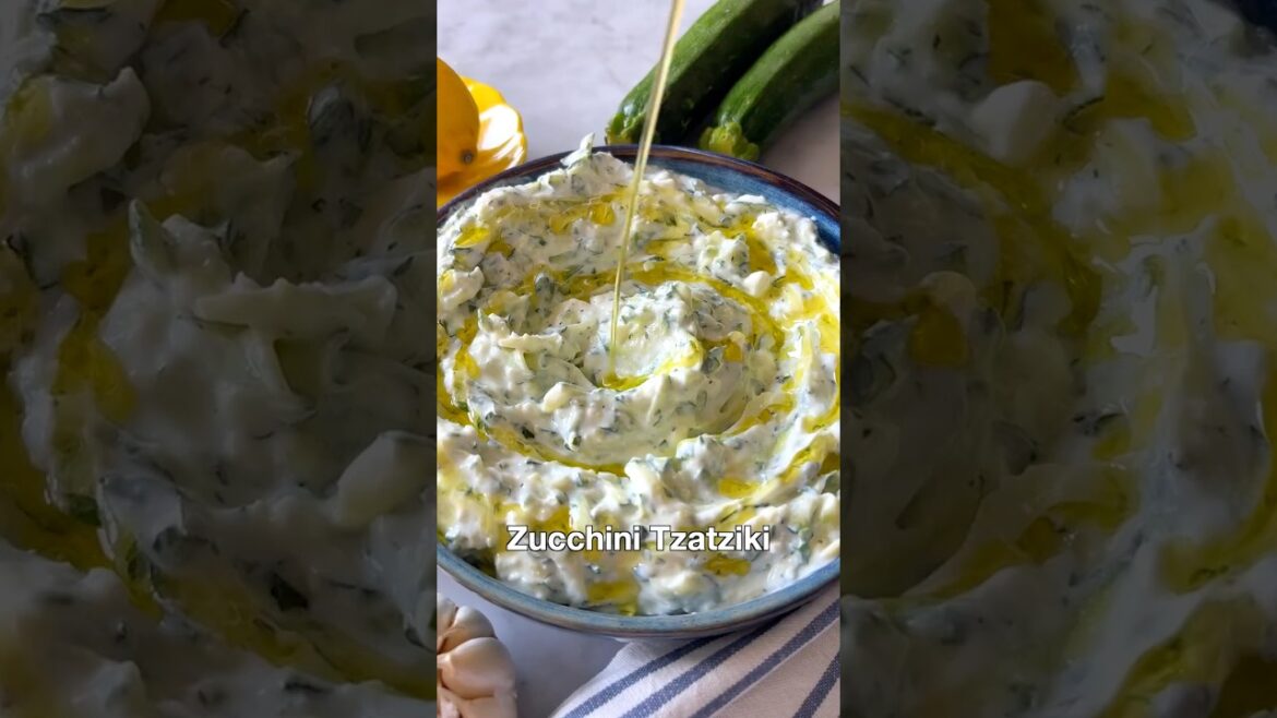 Greek Zucchini Tzatziki