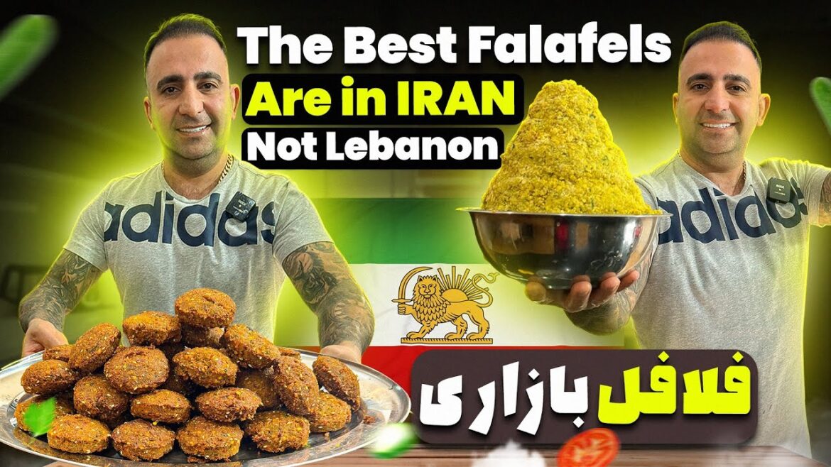 Authentic Lebanese Falafel Recipe | Secret Tips for Perfect Crunch فلافل فروشی باز کن جواد جوادی