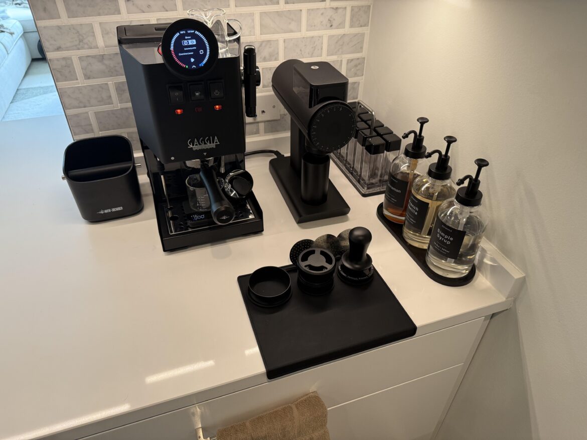 My first espresso setup