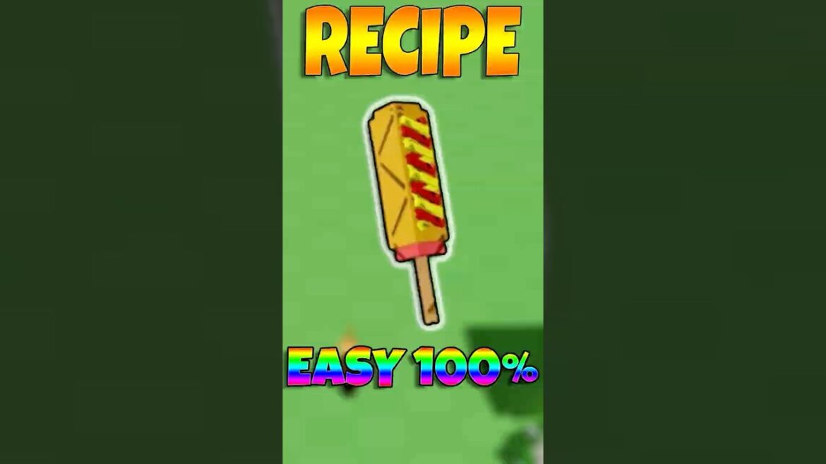 CORNDOG RECIPE & COOKING KIT IN GROW A GARDEN! #roblox #growagarden CORNDOG RECIPE & COOKING KIT IN GROW A GARDEN! #roblox #growagarden