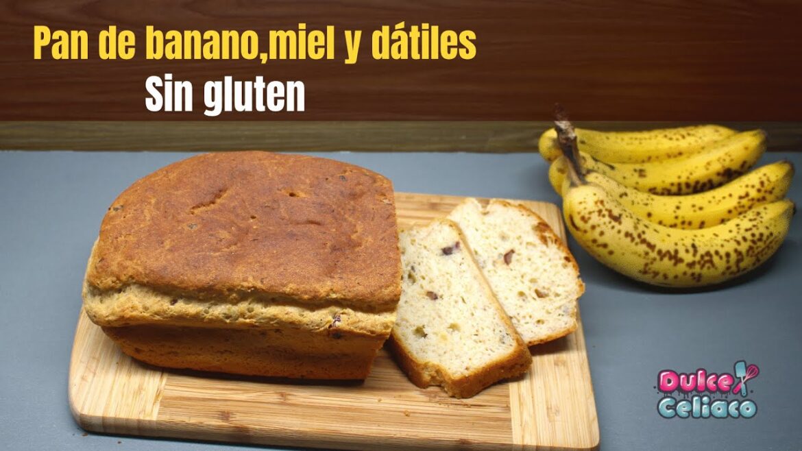 Pan de banano, miel y dátiles SIN GlUTEN, no podrás creer que es Sin gluten. Prepáralo y me cuentas Pan de banano, miel y dátiles SIN GlUTEN, no podrás creer que es Sin gluten. Prepáralo y me cuentas