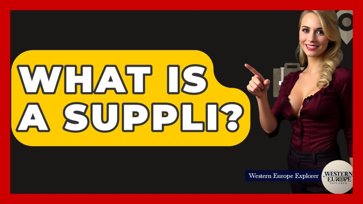 What Is A Suppli? – Western Europe Explorer What Is A Suppli? - Western Europe Explorer