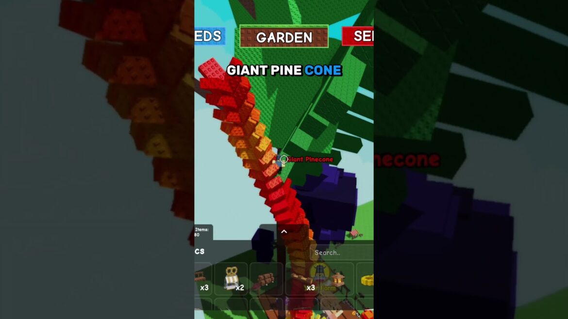 Giant Burning Bud in Grow a Garden #roblox #growagarden