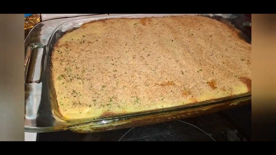 Greek lasagna (pastitsio)