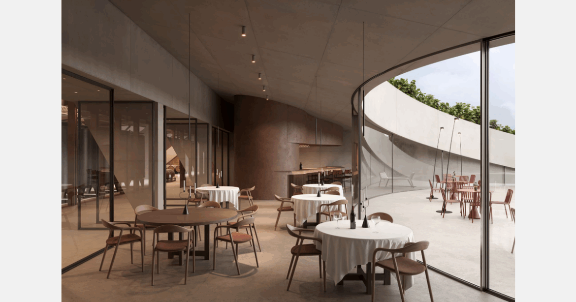 Artisan elevates Greek winery with award winning Neva chair