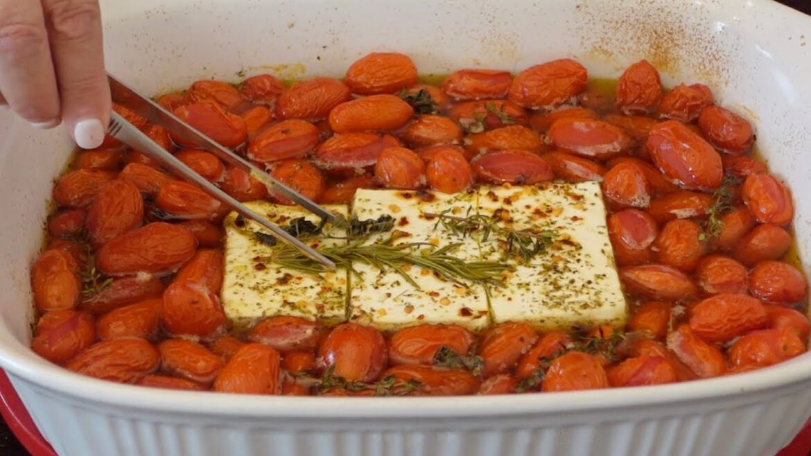 Απίστευτα εύκολη Μακαρονάδα με Φέτα που έγινε Viral | How To Make FETA PASTA