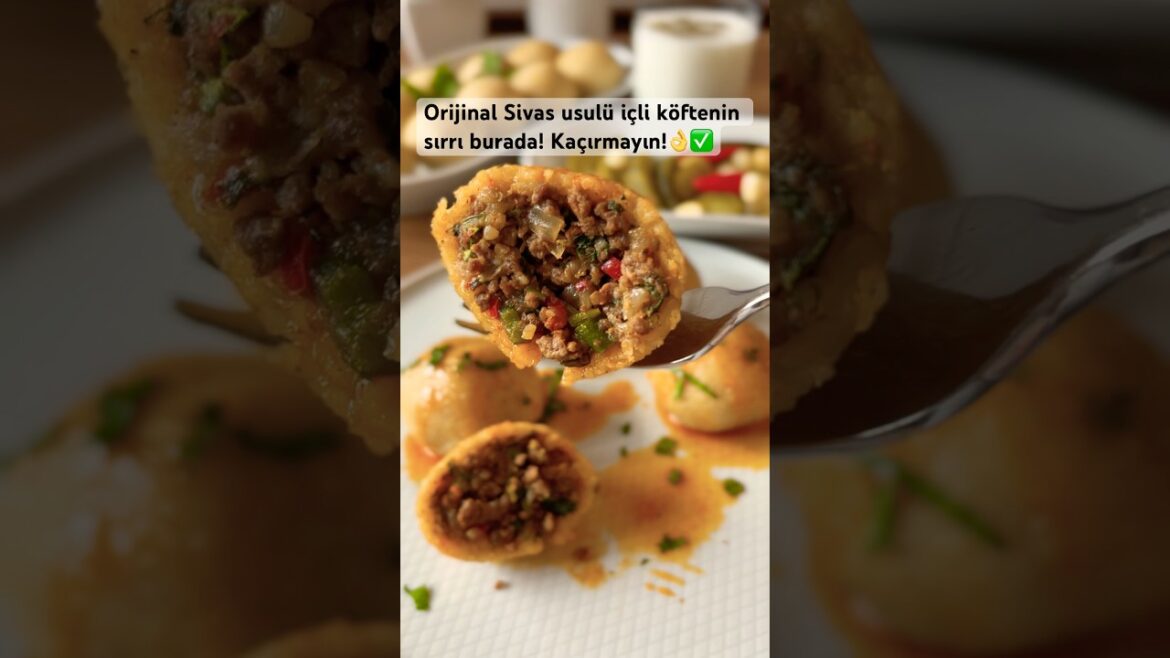 Sivas Usulü Kıymalı İçli Köfte Tarifi | Yöresel Lezzetlerin En Güzeli! #içliköfte #sivasmutfağı