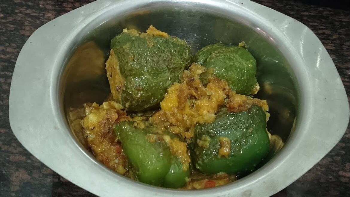ऐसे भरवां शिमला मिर्च बनाओगे तो उंगलियां चाटते रह जाओगे/ bharwa shimla mirch/stuffed capsicum recipe