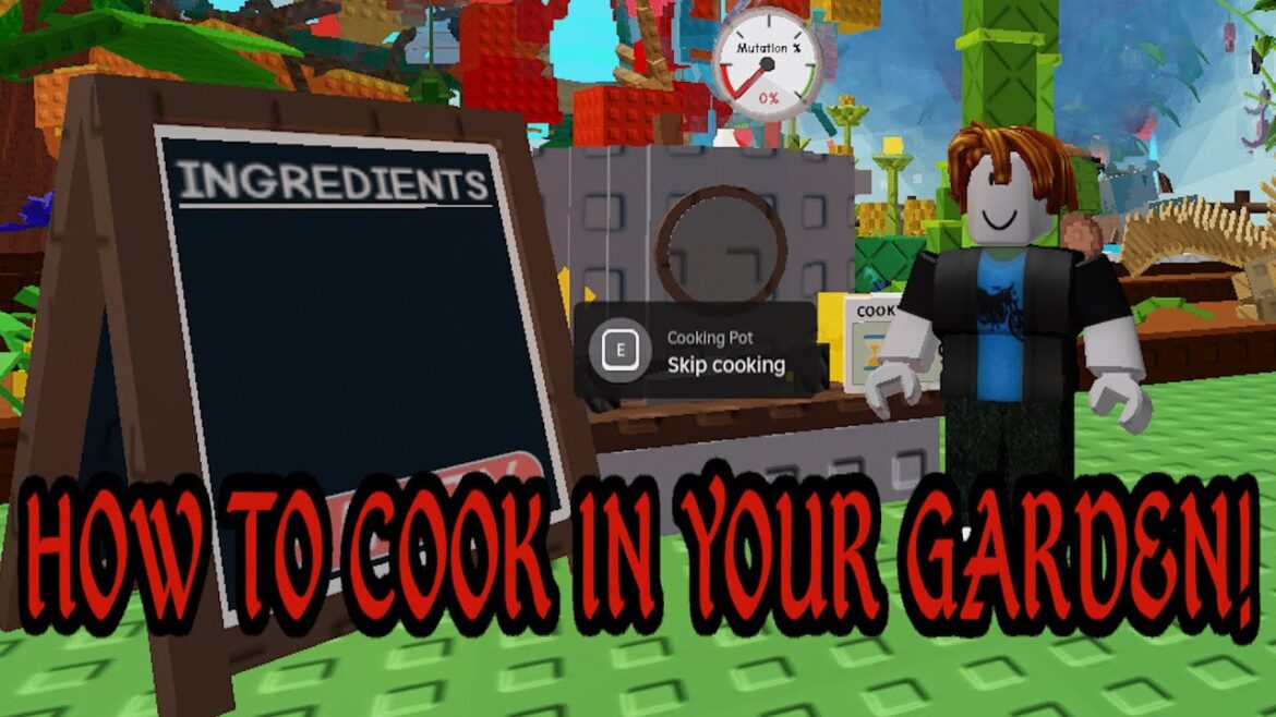 How To Cook Grow A Garden - Cooking Kit Grow A Garden