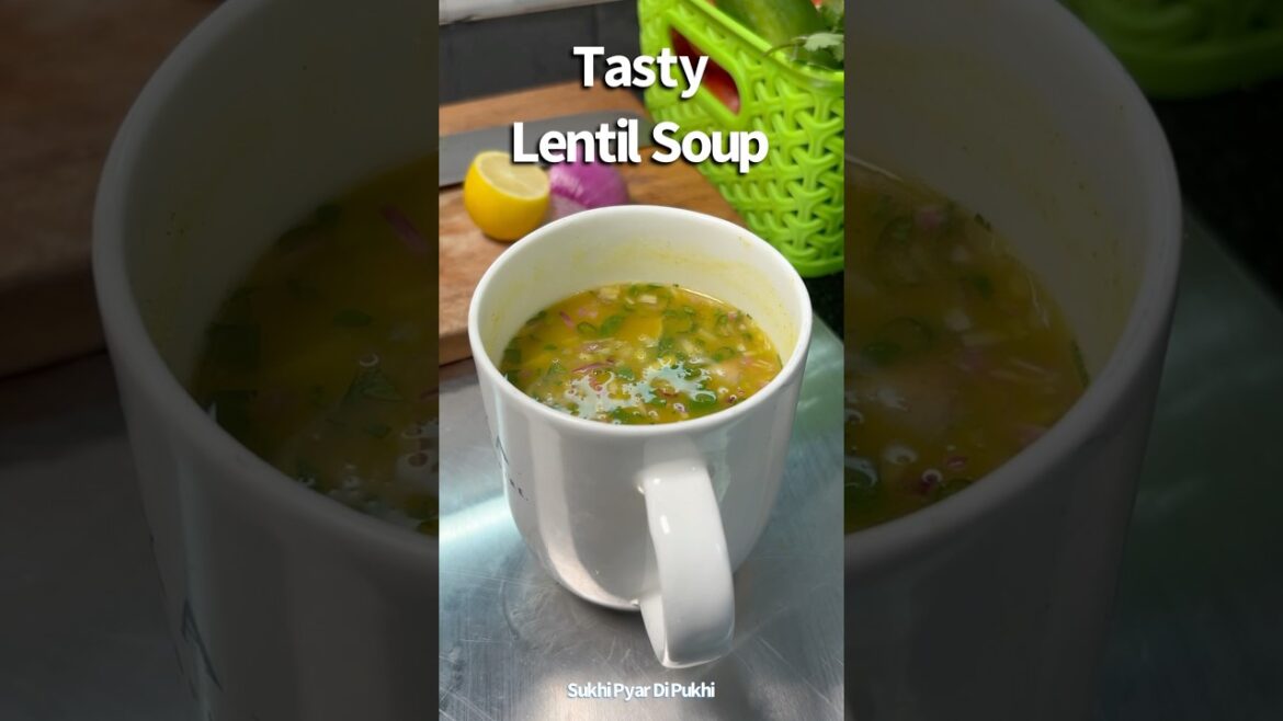 Mix Dal Soup | Healthy Recipe | Winters special #foodshorts #newyearrecipes