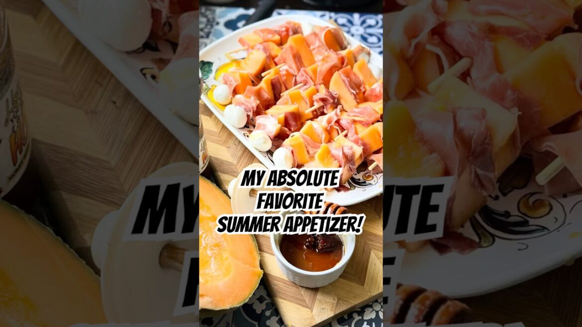 My Favorite Summer Appetizer! #italianfood