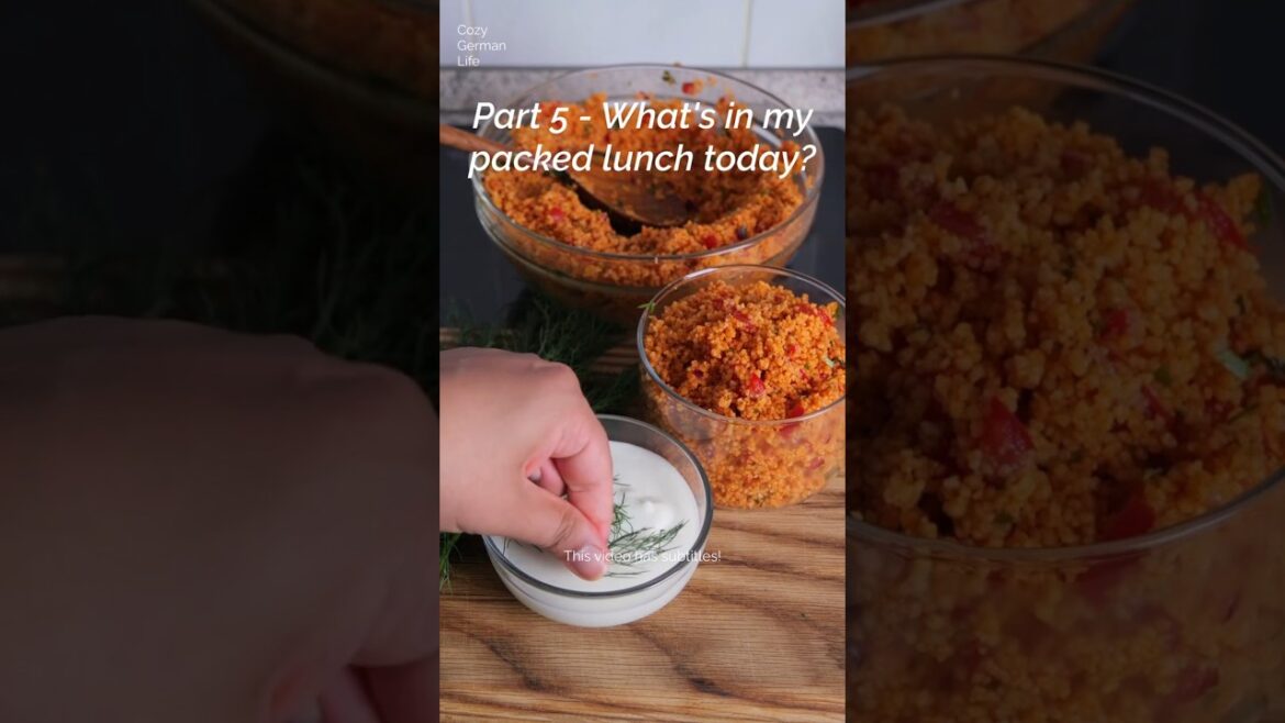 Part 5 | what's in my packed lunch?