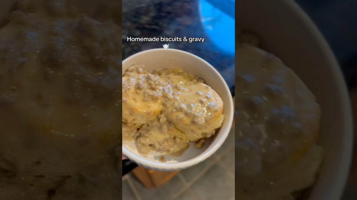 Homemade Biscuits and Gravy