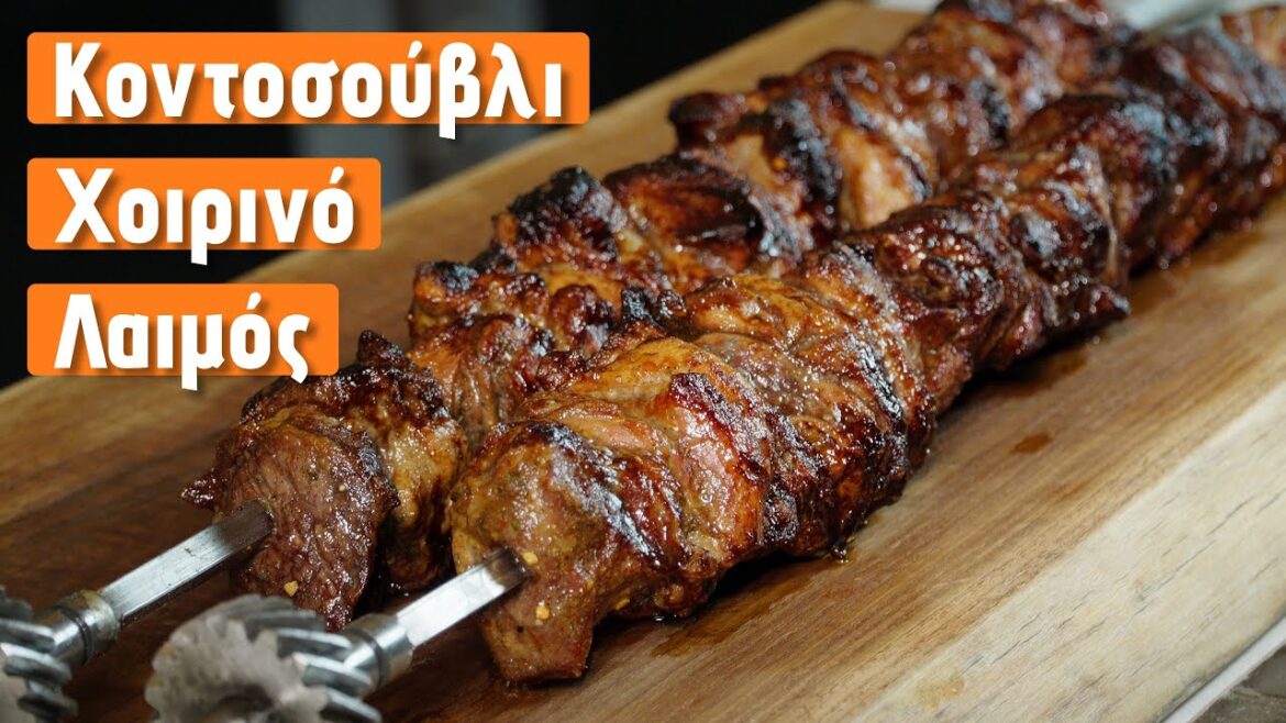 Pork Neck Spit-roast – Caramelized on the Outside, Tender on the Inside, with Unforgettable Flavor! Pork Neck Spit-roast – Caramelized on the Outside, Tender on the Inside, with Unforgettable Flavor!