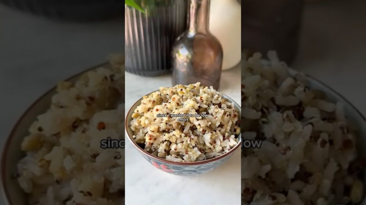 How to make your rice higher in fiber and protein